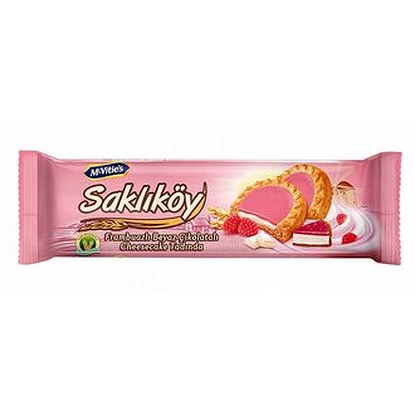 Saklıköy Frambuazlı Beyaz Çikolatalı